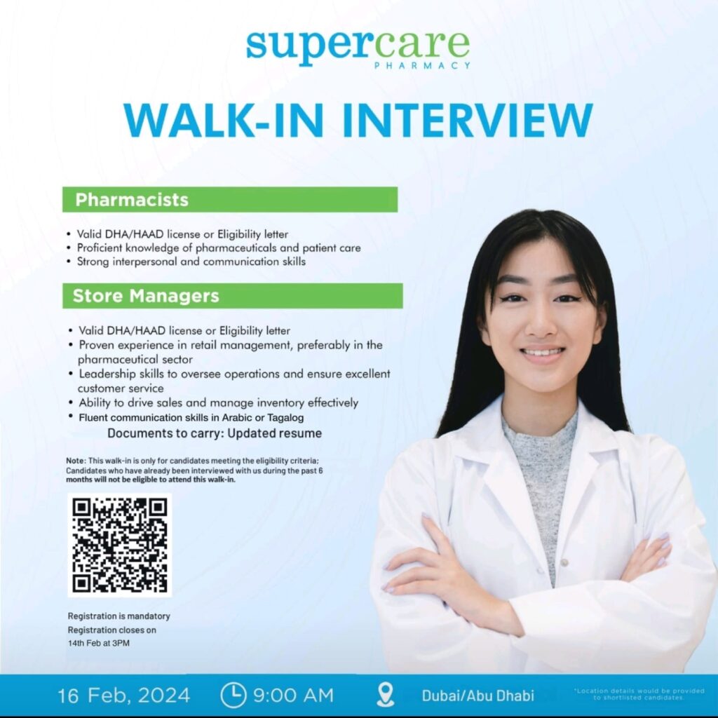 Supercare Pharmacy Careers