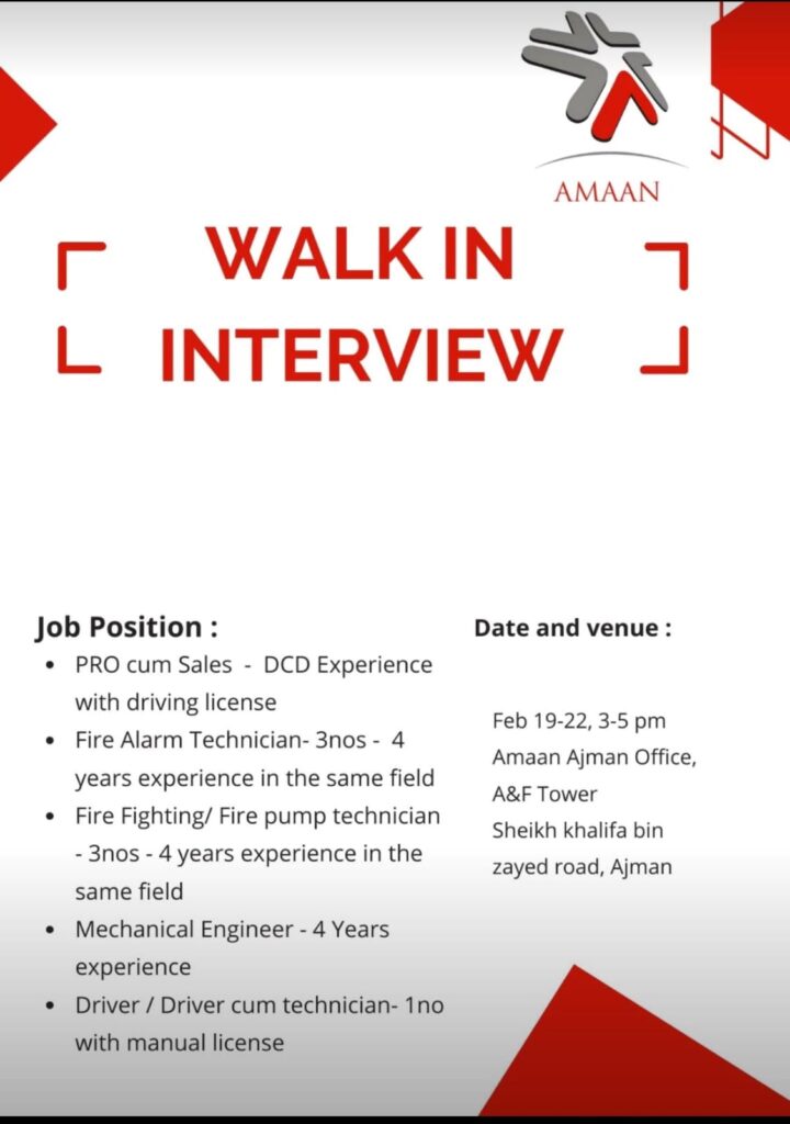 Amaan Systems Careers