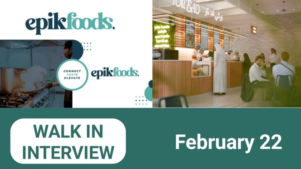 Epik Foods Careers