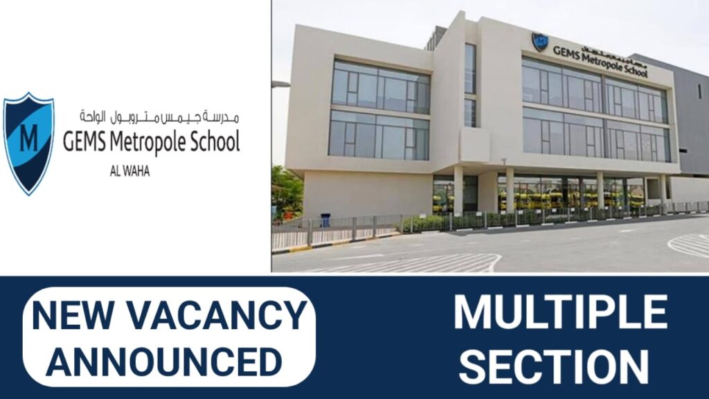 GEMS Metropole School Careers in UAE