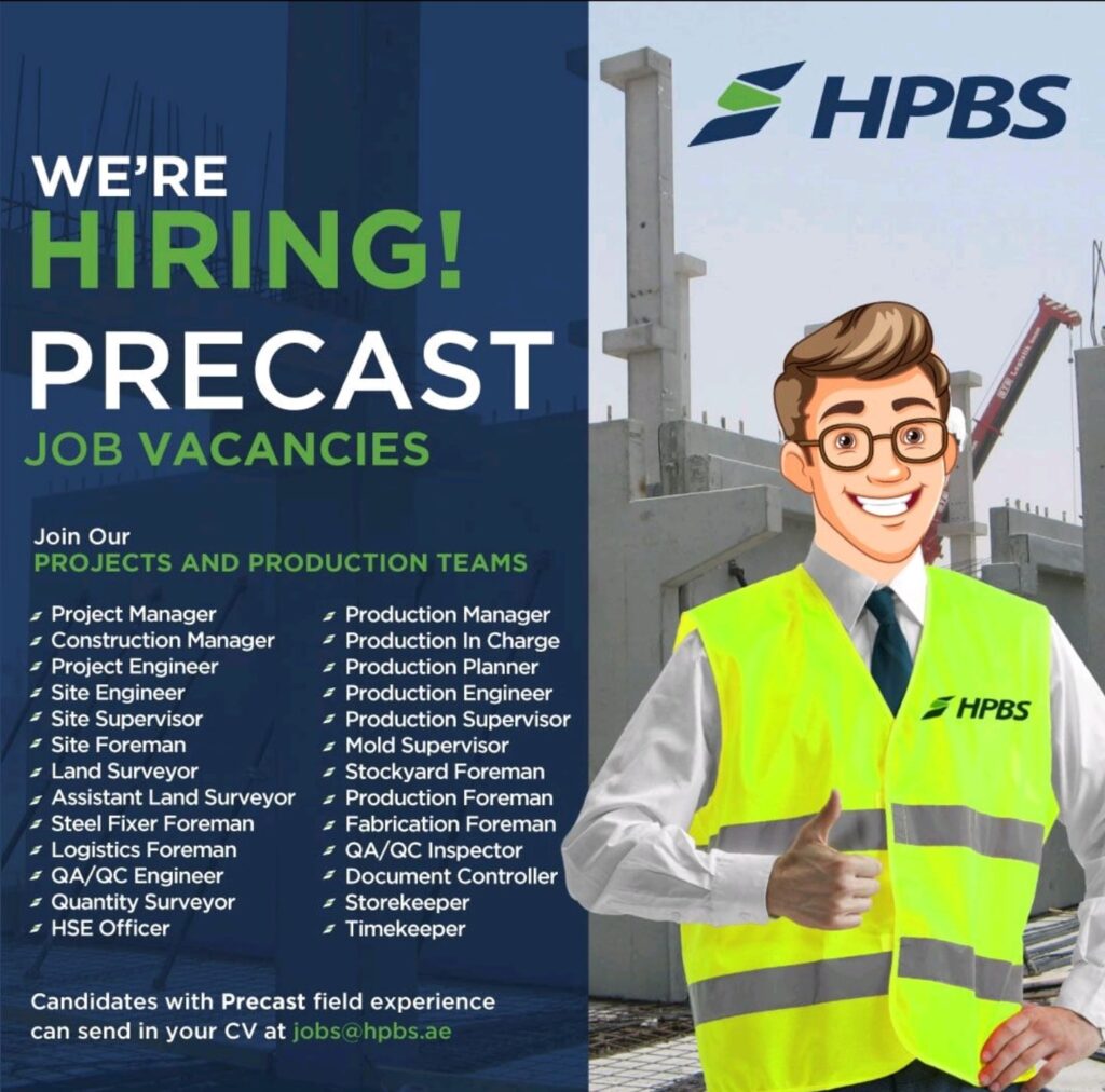 Hpbs Company Careers in UAE |Latest Job Opening 2024