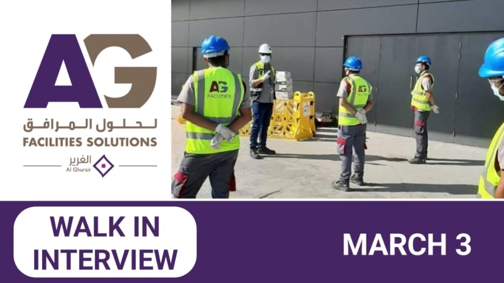 AG Facilities Solutions Careers in UAE