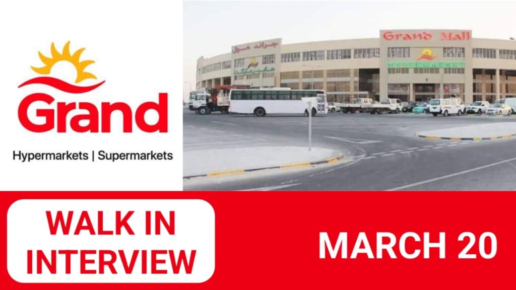 Grand Hypermarket Walk in interview