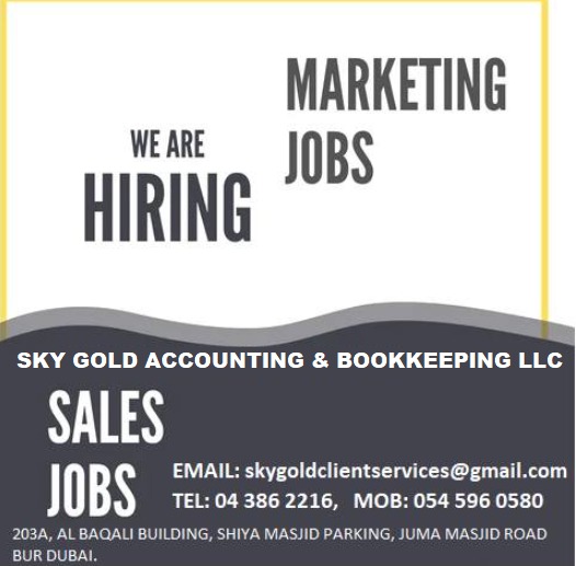 Sky Gold Accounting & Bookkeeping LLC Careers