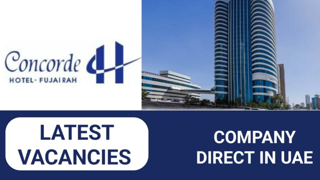 Concorde Hotels Careers in Fujairah