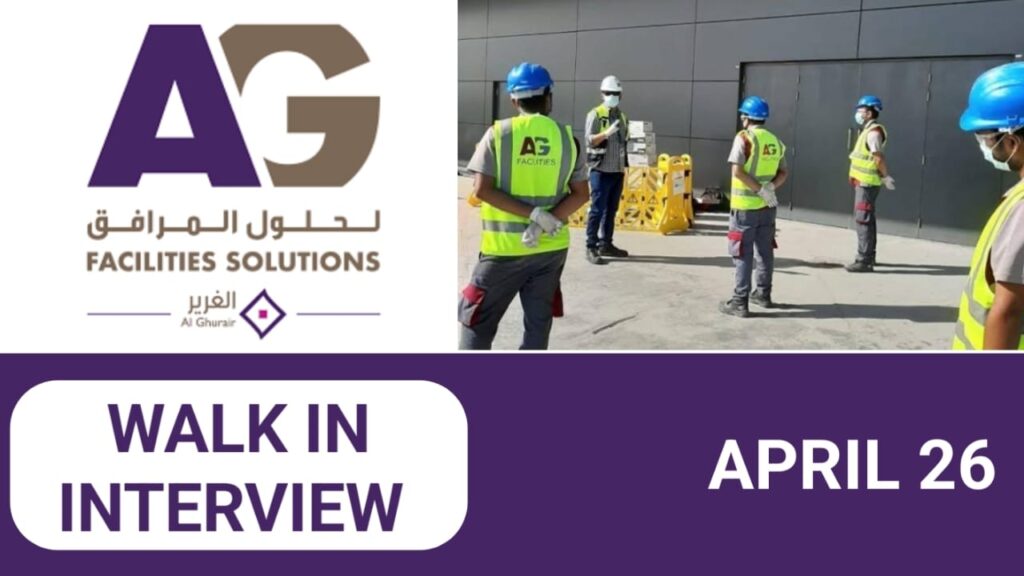 AG Facilities Solutions Careers in UAE