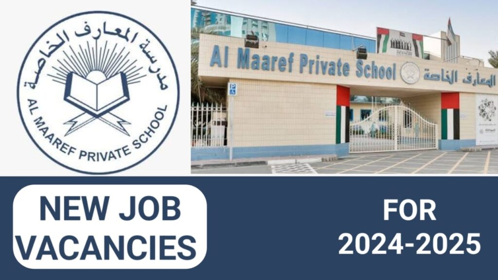 Al Maaref Private School Careers in Dubai