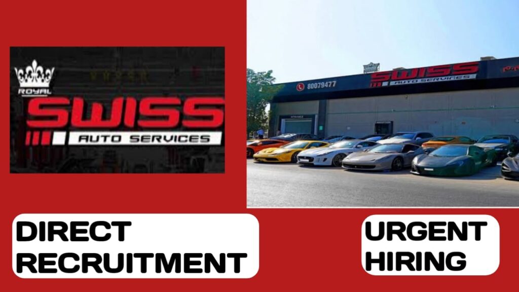 SWISS AUTO SERVICES CAREERS IN SAUDI | SAUDI NEW JOB VACANCIES- 2024