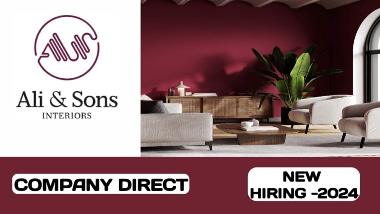 Ali & Sons Interiors recruiting individuals in UAE | UAE new job vacancies 2024