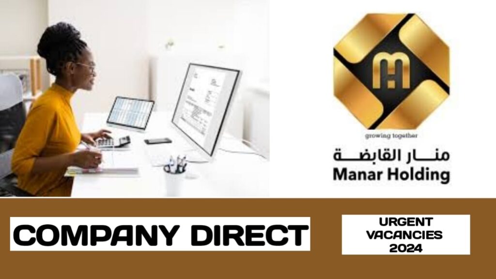 Manar Holding L.L.C have new vacancies in UAE| Latest job vacancies in 2024