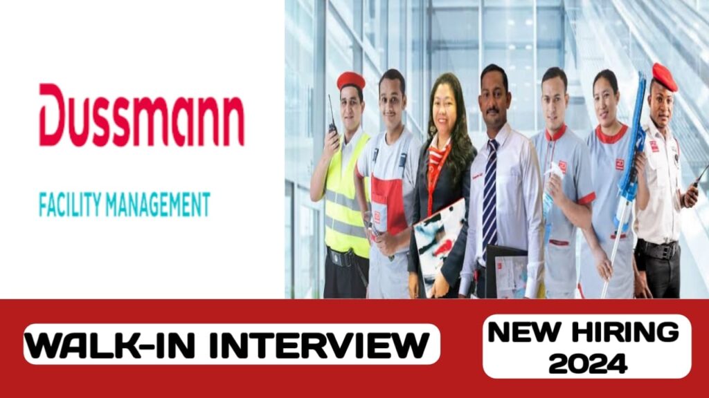 Dussmann Gulf L.L.C is seeking talented individual in UAE | new walk-in interview in UAE