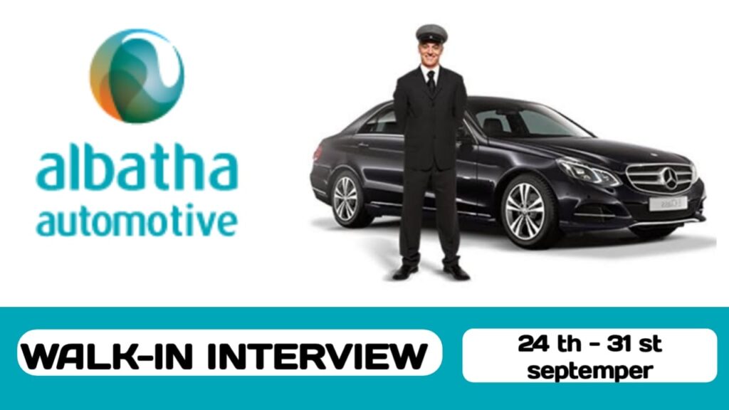 Albatha Automotive group have new vacancies in UAE | Latest walk-in interview in UAE - 2024