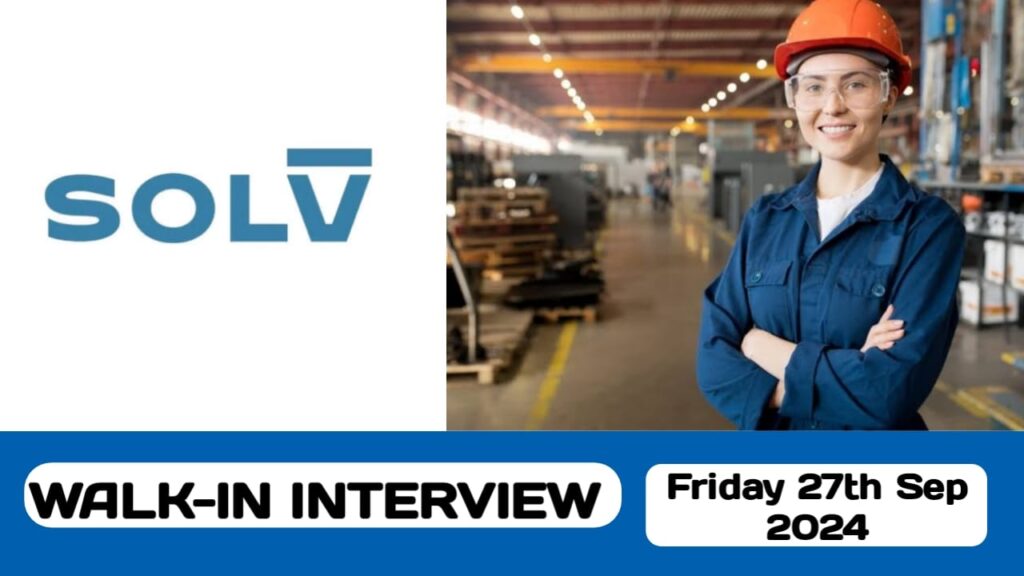 SOLV Group Limited is conducting walk-in interview in UAE | Latest job hiring in UAE - 2024