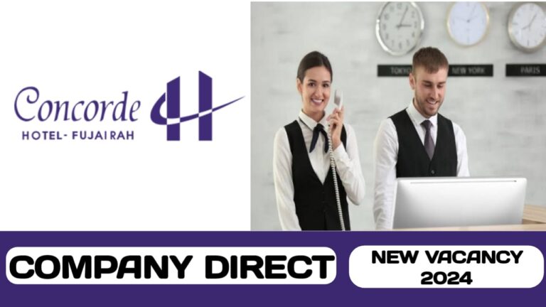 Concorde Hotel Fujairah have some new vacancy in UAE | new job hiring in UAE - 2024