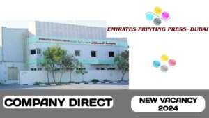 EMIRATES PRINTING PRESS L.L.C. HAVE NEW VACANCIES IN UAE | NEW JOB HIRING IN UAE – 2024