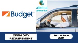 Budget Rent A Car is actively looking to hire talented individuals in UAE | Open day recruitment in UAE – 2024