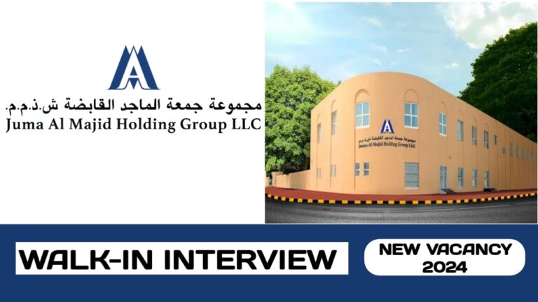 Juma Al Majid Holding Group L. L.C is conducting walk-in interview in UAE | new job hiring in UAE - 2024