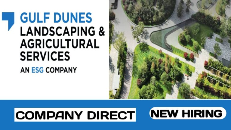 Gulf Dunes Landscape And Agriculture Services have some new vacancy in UAE | new job hiring in UAE - 2024