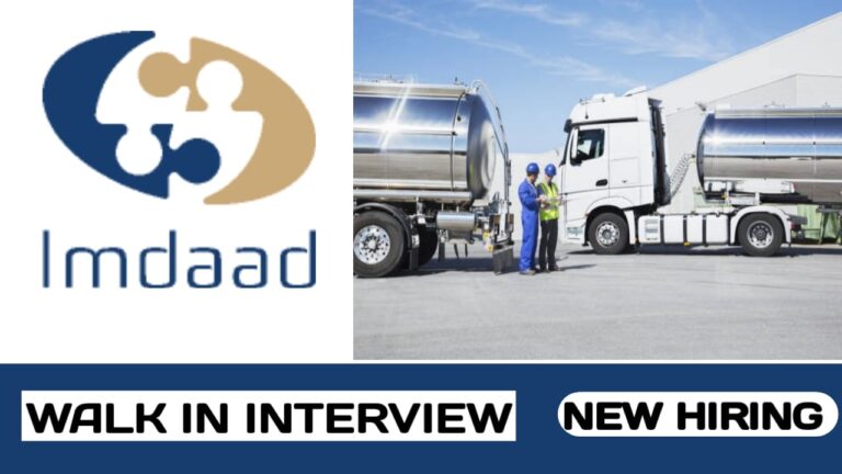 Imdaad is ready to conduct walk- in interview in UAE | new job hiring in UAE - 2024