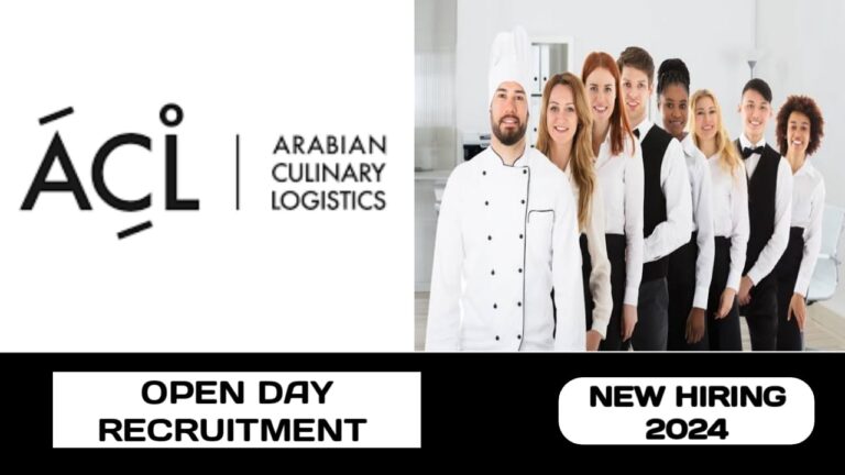 Arabian Culinary Logistics have Open day recruitment in Saudi Arabia| new job vacancies in Saudi Arabia 2024