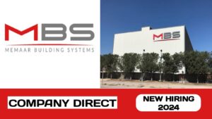 Memaar Building Systems (MBS) have some new vacancies in UAE | new job hiring in UAE – 2024