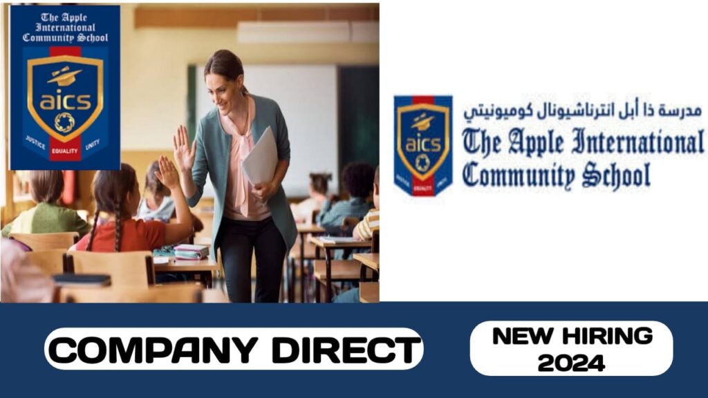 The Apple International Community School have some new vacancies in UAE | new job hiring in UAE - 2024