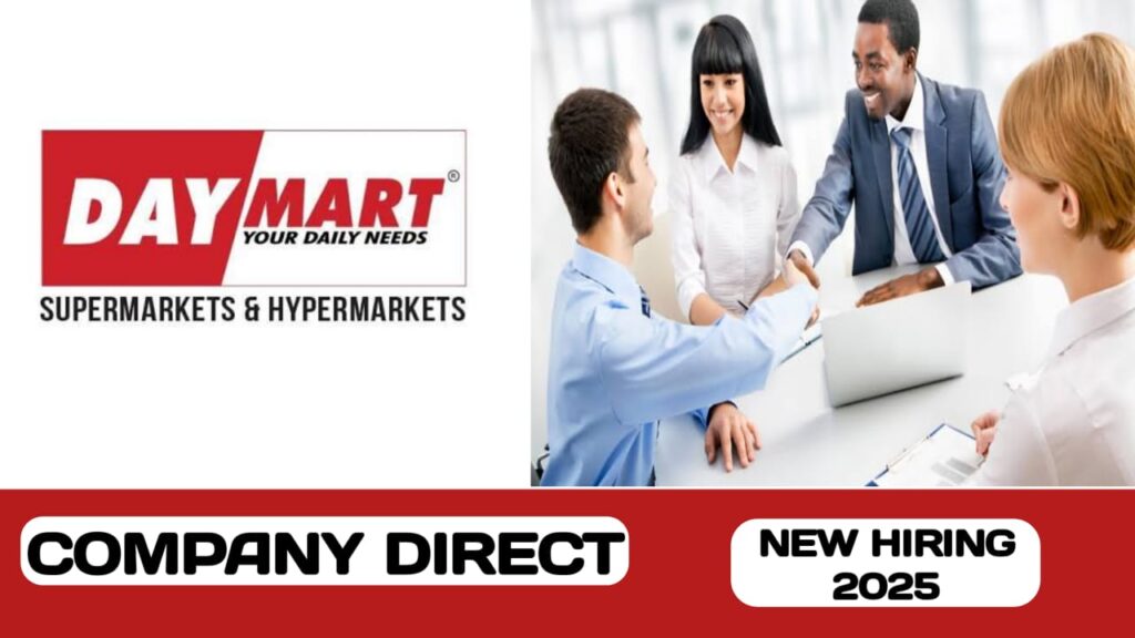 Day Mart Hypermarket have some new vacancies in Kerala | new job hiring in India - 2025