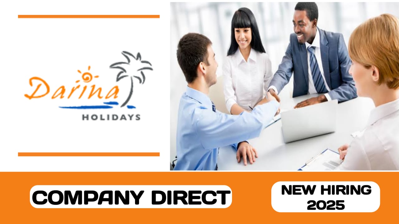 Darina holidays tours and travel agency have new vacancies in UAE | new job hiring in UAE - 2025