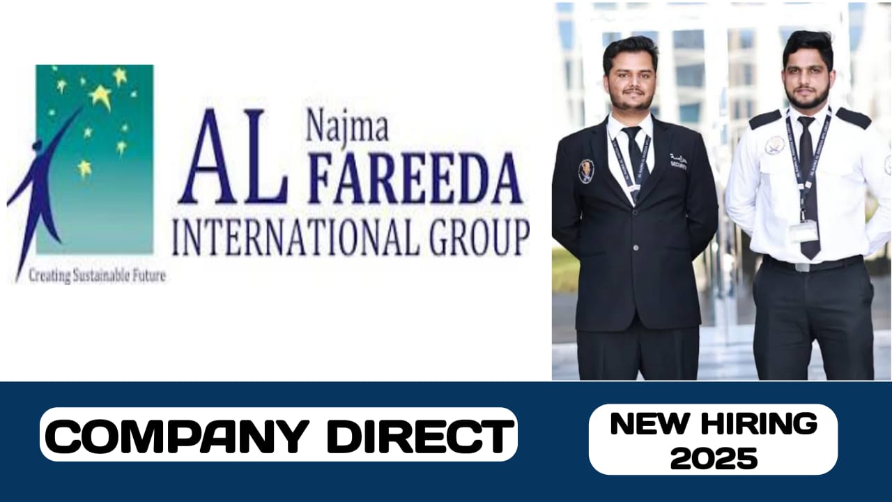 Al Najma Al Fareeda Group have new vacancy in UAE | new job hiring in UAE - 2025