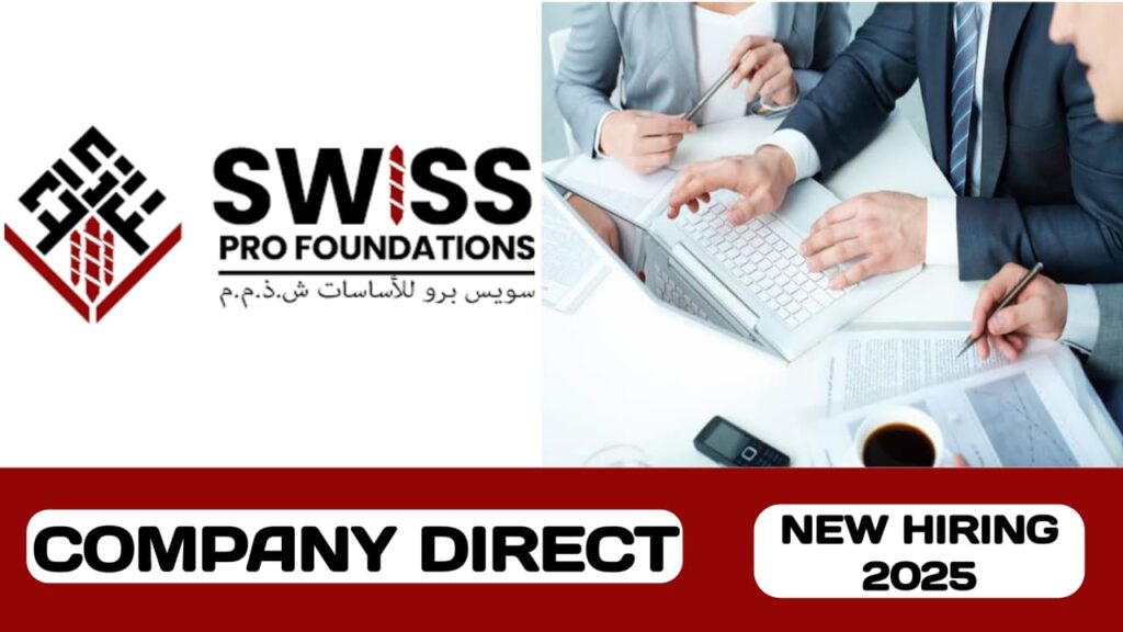 Swiss Pro Foundation have some new vacancies in UAE | new job hiring in UAE - 2025