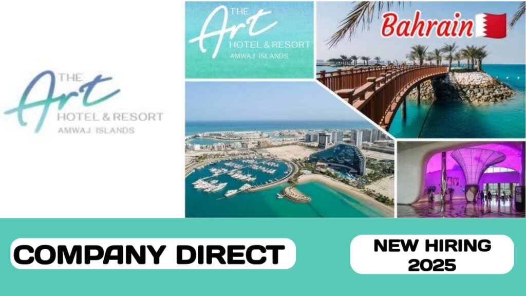 The art hotel and resort have new vacancies in UAE | new job vacancies in UAE -2025