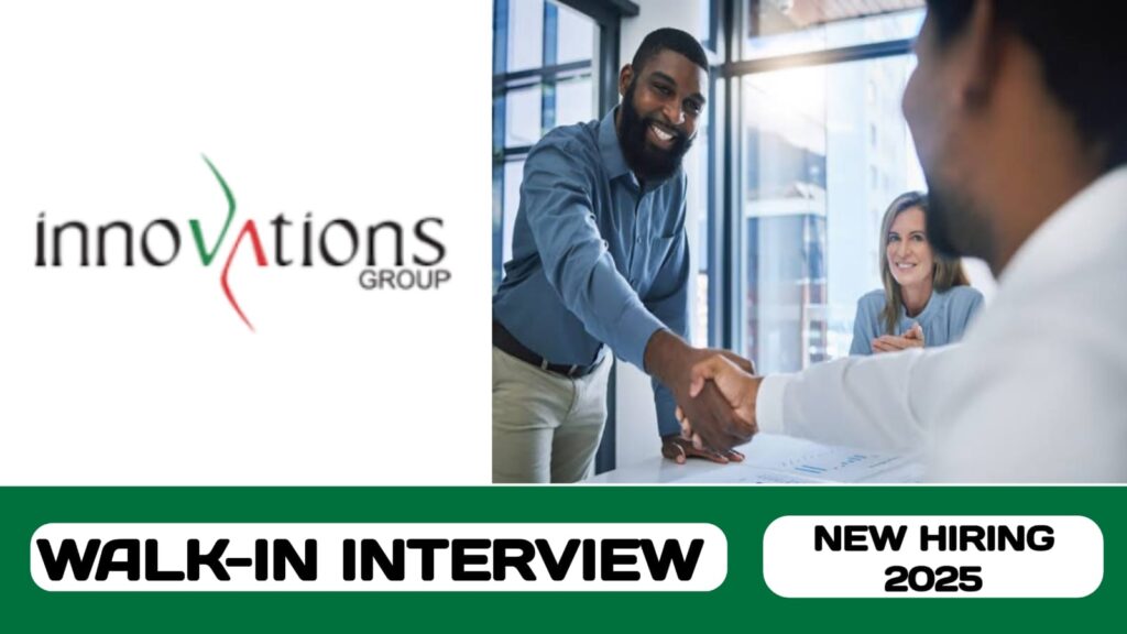 Innovations Group is ready to conduct walk-in interview in UAE | new job hirings in UAE - 2025