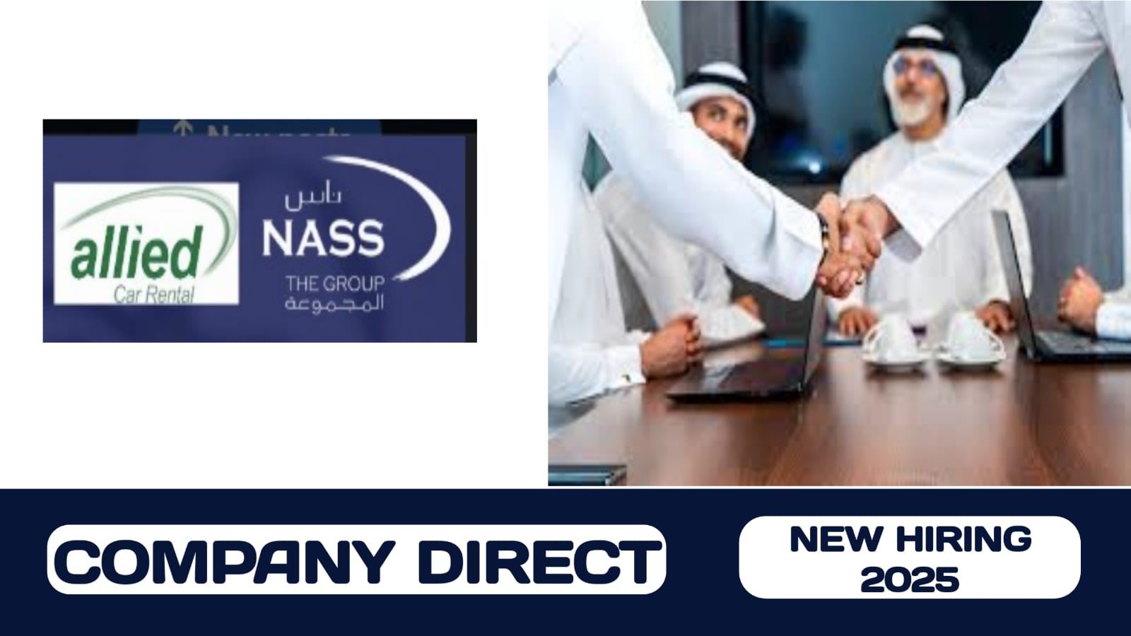 NASS Corporation have new vacancies in GCC Countries | new hirings in GCC countries - 2025