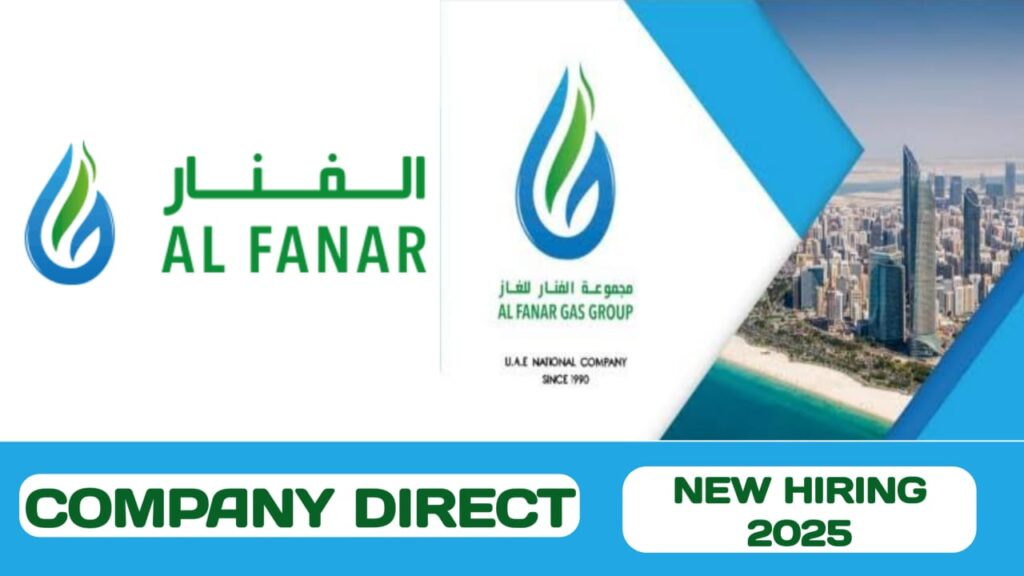 Al Fanar Gas group have some new vacancies in UAE | new job hirings in UAE - 2025