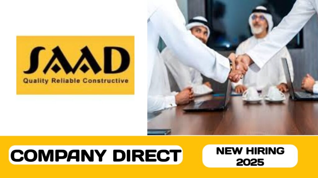 SAAD Precast LLC have some new vacancies in UAE | new job hiring in UAE - 2025