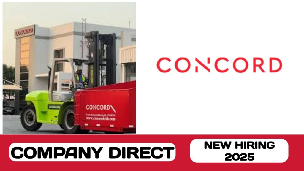 Concord Road Transport have some new vacancies in UAE | new job hiring in UAE - 2025