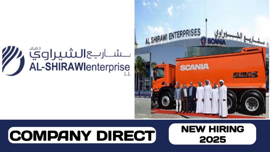 Al Shirawi Enterprises LLC have new vacancies in UAE | new job hiring in UAE - 2025