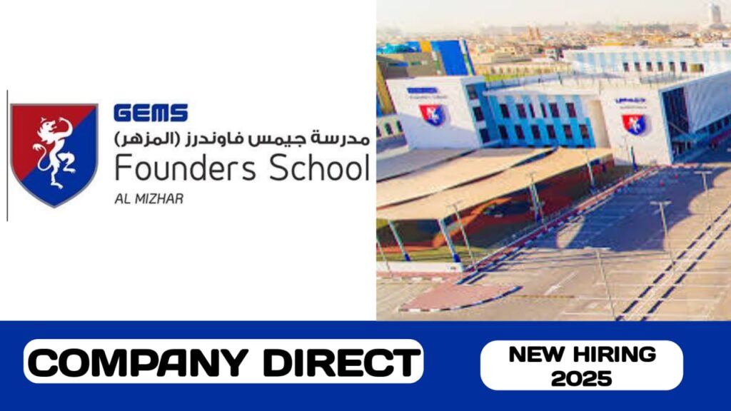 Gems Founders School is actively looking for talented individuals in UAE | New job hiring in UAE - 2025