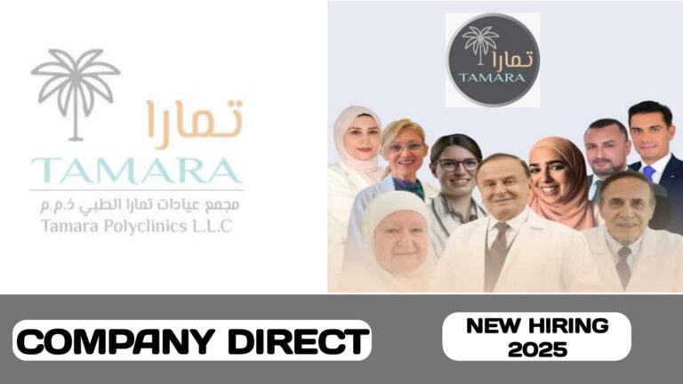 Tamara Polyclinics LLC have new vacancies in UAE | new job hiring in UAE - 2025