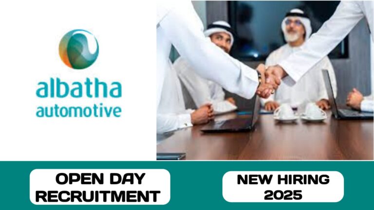 Albatha Automotive Group is seeking talented individuals in UAE | Open day recruitment in UAE - 2025