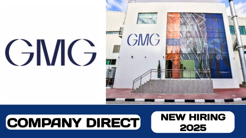 GMG have new vacancies in UAE | new job hiring in UAE- 2025