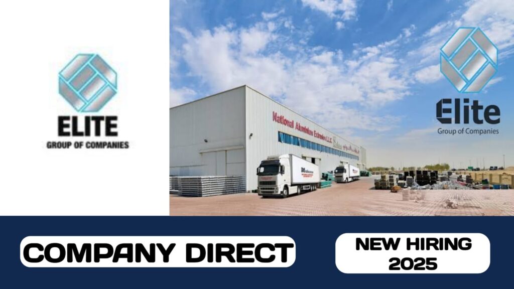 Elite Group of Companies have new vacancies in UAE | new job hiring in UAE - 2025