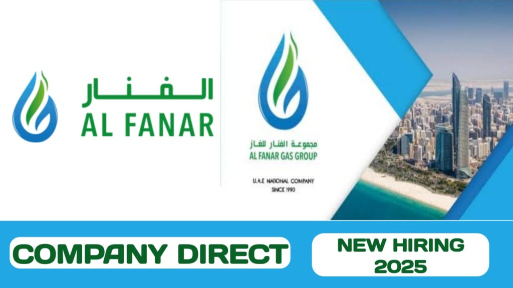 Al Fanar Gas group have some new vacancies in UAE | new job hiring in UAE - 2025