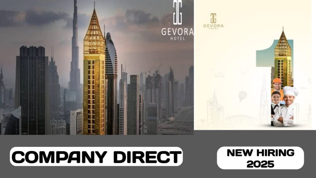 Gevora Hotels have new vacancies in UAE | New job hiring in UAE - 2025