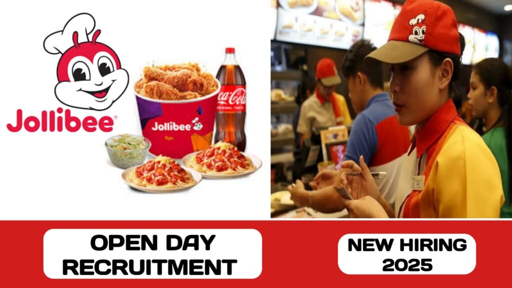 Jollibee have open day recruitment in UAE | new job hiring in UAE - 2025