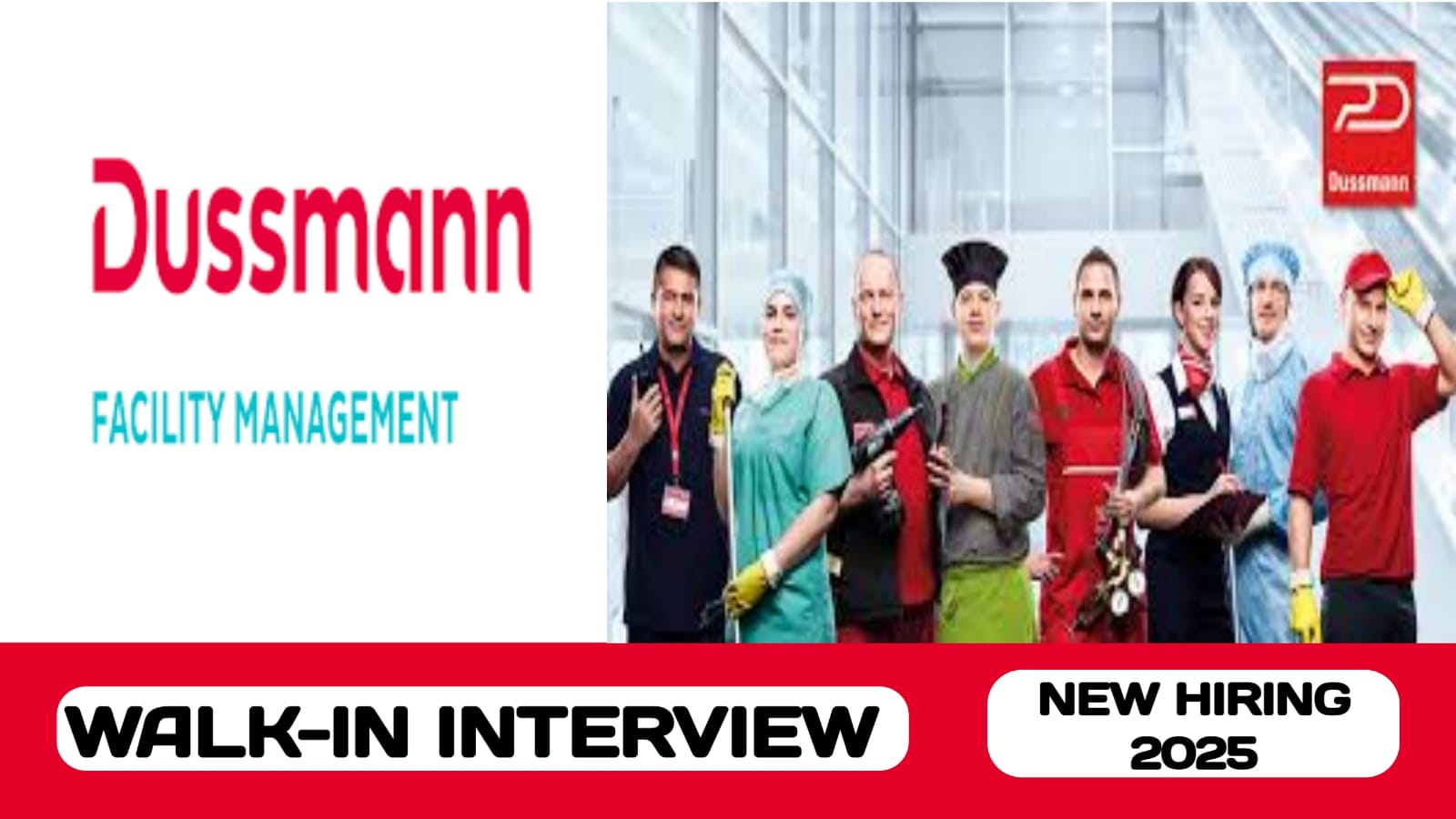 Dussman Group have walk-in interview in UAE | new job vacancies in UAE - 2025