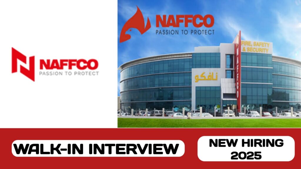 NAFFCO Group have new walk-in interview in UAE | new job hiring in UAE- 2025