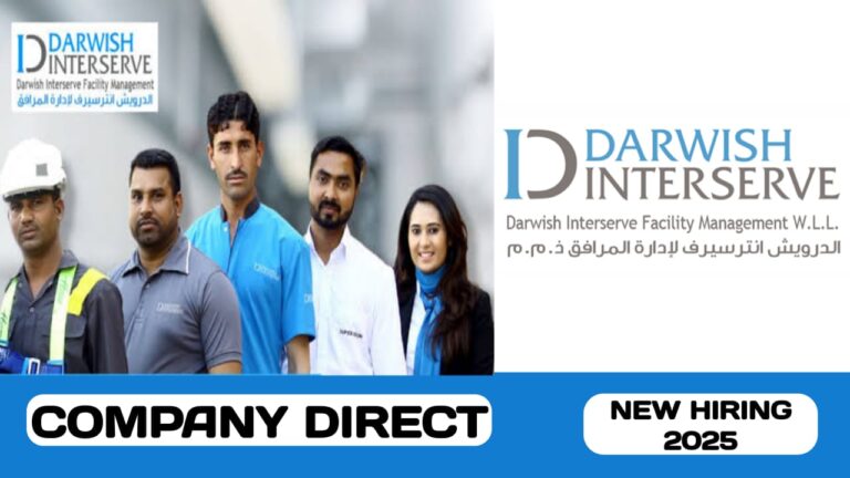 Darwish Interserve Facility Management W. L. L have new vacancies in Qatar | new job announcement in Qatar - 2025