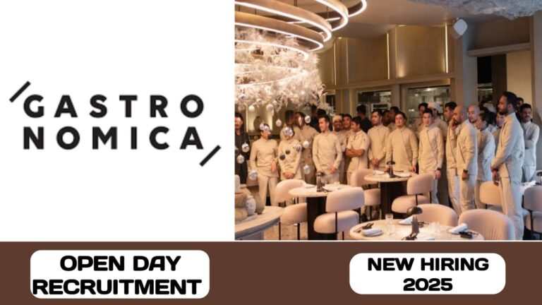 GASTRONOMICA RESTAURANT HAVE NEW VACANCY IN KUWAIT | OPEN DAY RECRUITMENT IN KUWAIT - 2025