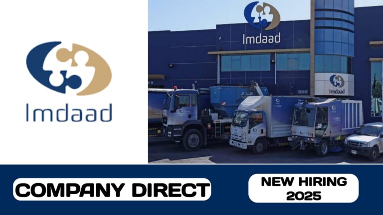 Imdaad Integrated Facilities Management have new vacancies in UAE | new job hiring in UAE - 2025